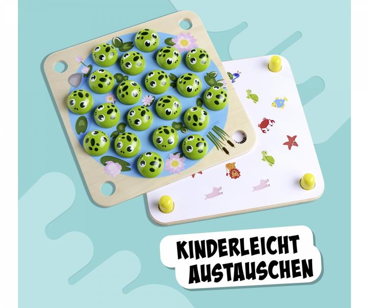 Actual product image Noris My Frog Memo Game (German, French, Italian, English)