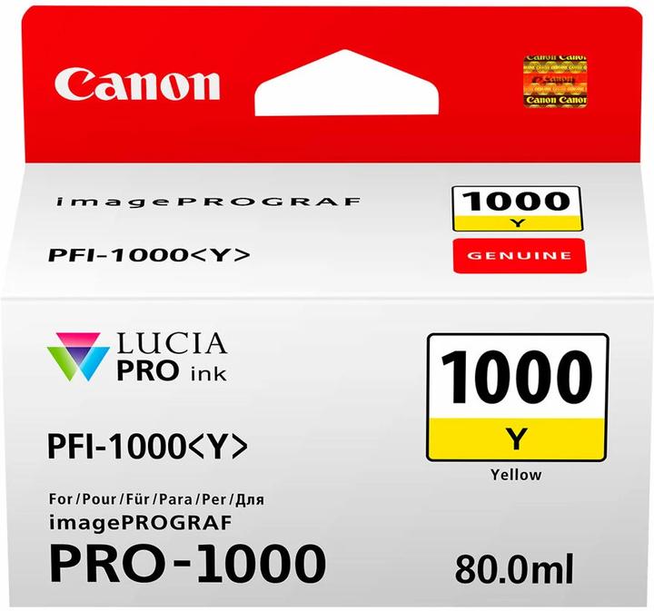 Produktbild Canon Pfi-1000y (Y)
