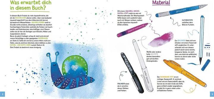 Produktbild Das verrückte Malbuch