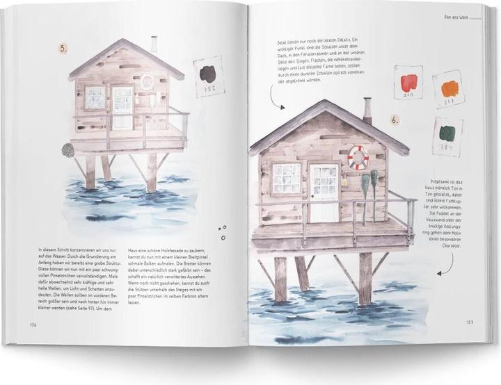 Actual product image Urban Watercolor Journey (German, Sue Hiepler, 2020)