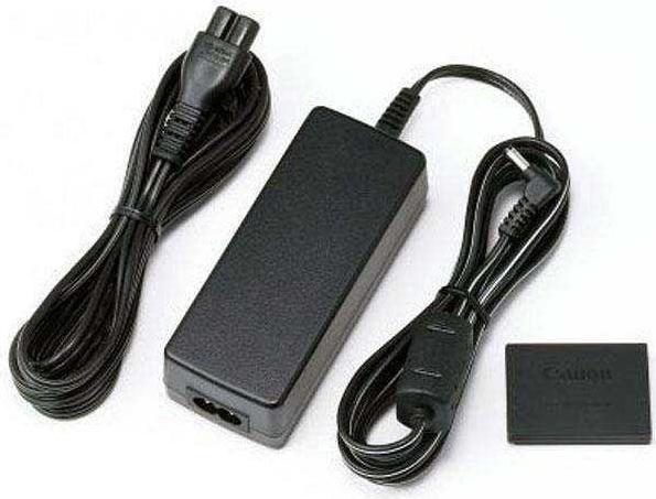 Actual product image Canon ACK-DC40 Power supply set (Camera battery power adapter)