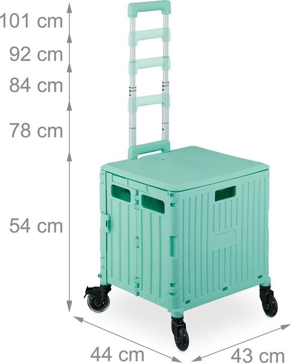 Image du produit Relaxdays Chariot-de-courses