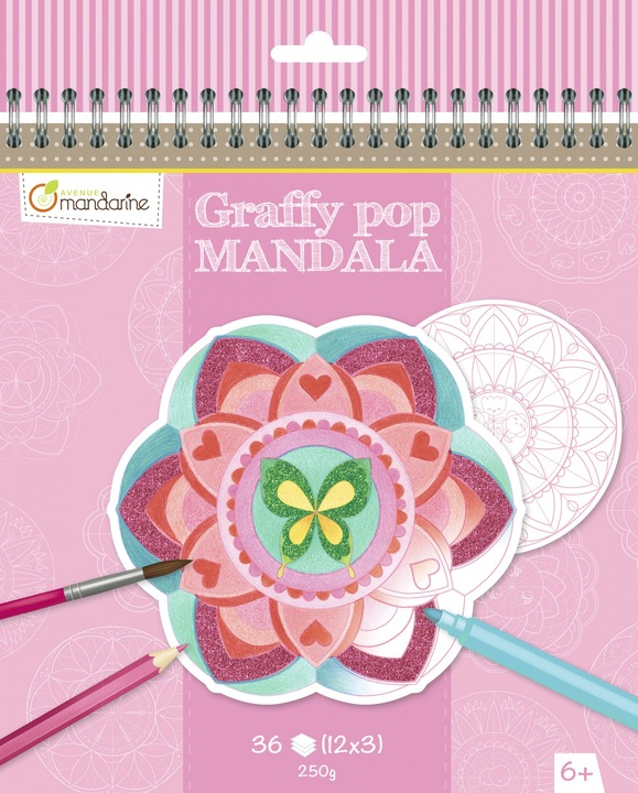 Actual product image Avenue Mandarine Mandala Graffy Pop