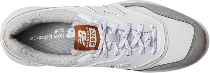 Immagine prodotto New Balance 997 SL Golfschoen, Wit/Grijs, 15 Wide (15)