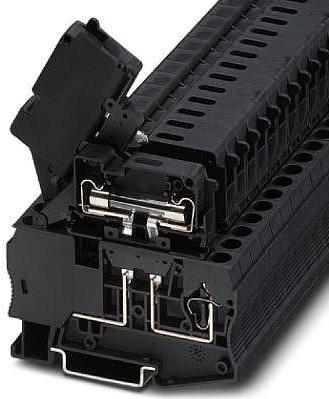 Actual product image Phoenix Contact Phoenix SI-H 40MM fuse holder L: 39.6mm W: 14mm H: 25mm black