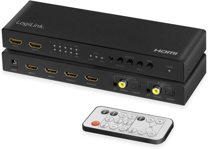 Immagine prodotto LogiLink Interruttore a matrice HDMI