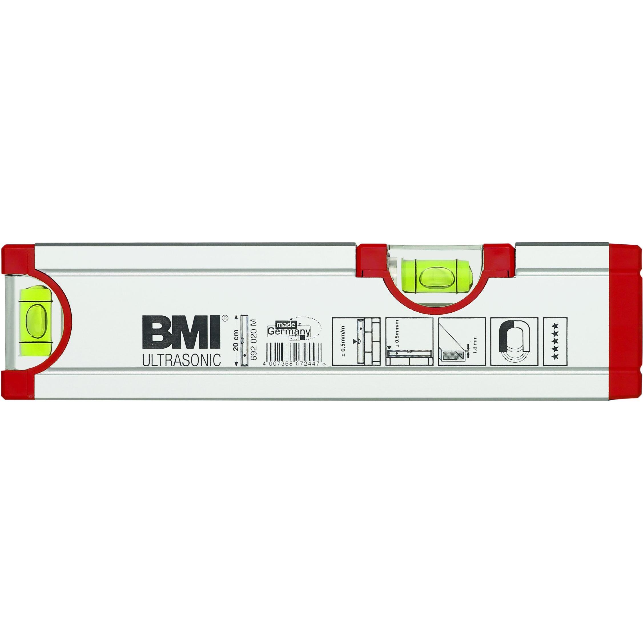 BMI, Livella, bolla di sapone (20 cm)
