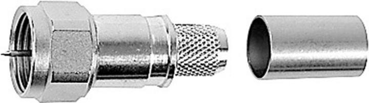Produktbild Telegärtner F-Steckverbinder Stecker, gerade 75 Ohm J01600A0006 1 St. (Antennenkabel)