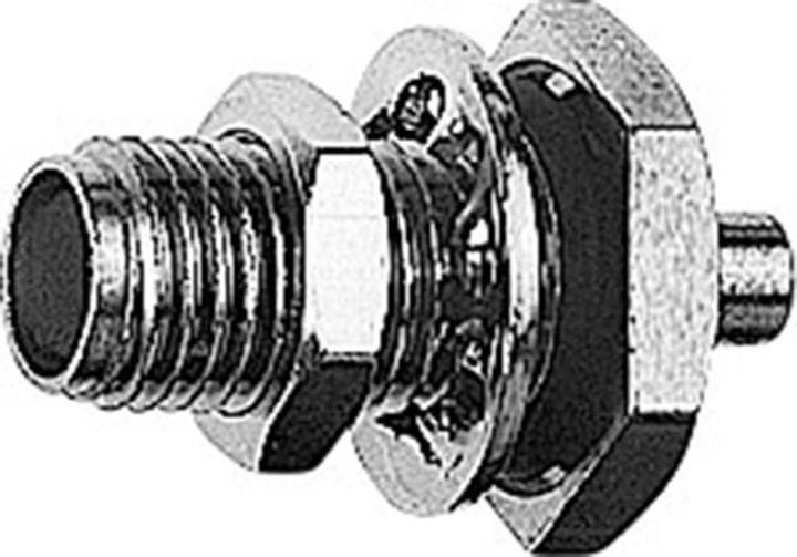 Actual product image Telegärtner SMA cable mount socket G11 with sealing ring IP 68, C18, Z27, G11 (UT-85), Gold (standard)