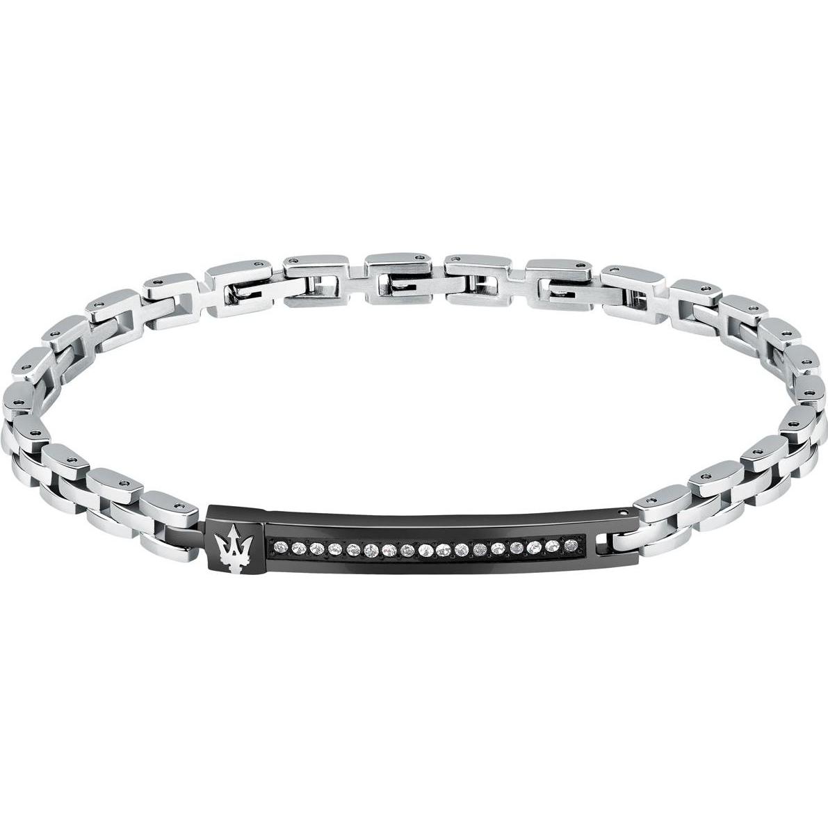 Thumbnail - Maserati, Armschmuck, Armband, (18 cm, Edelstahl)