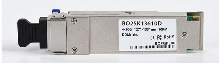 Actual product image CBO Chelsio SM40G-LR Compatible BlueOptics QSFP BO25K13610D