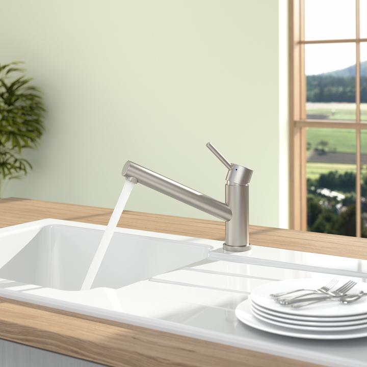 Actual product image Villeroy & Boch Como low-pressure kitchen mixer tap, stainless steel