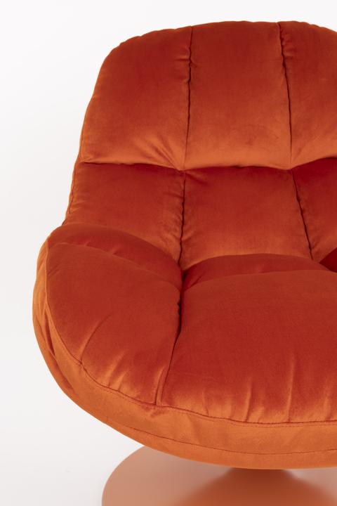 Immagine prodotto White Label Living Lounge Chair Beefy Orange