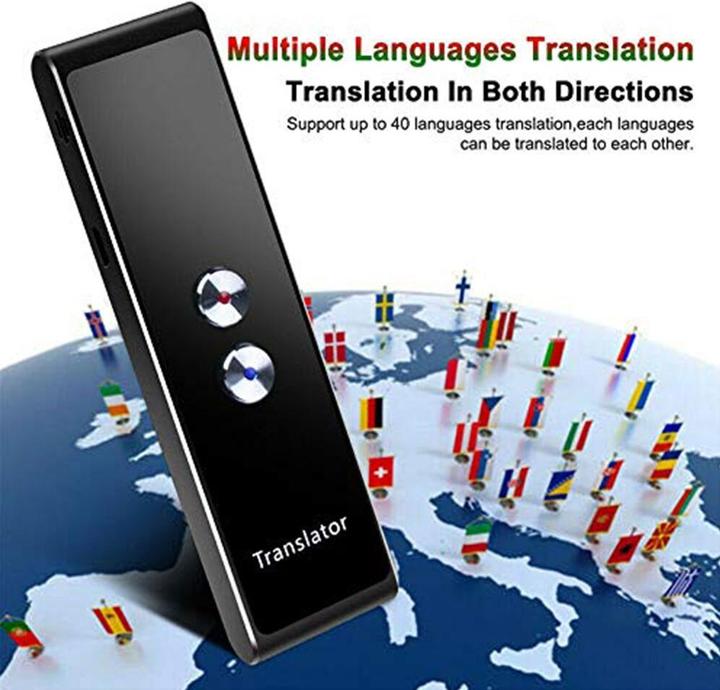 Actual product image Deltalabs Smart Translator, Bluetooth Sprachübersetzer, 41 Sprachen, iOS/Android