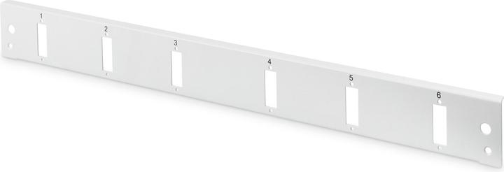 Produktbild Digitus Glasfaser Spleissbox Frontblende, Schnellverschluss, 6x SC DX, 1HE