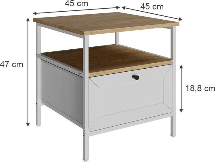 Produktbild Vicco Lunis (45 x 45 x 47 cm)