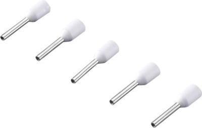 Actual product image Rittal Wire end ferrule 1 x 0.50 mm² x 8 mm Partially insulated White 4050.746 5000 pcs.