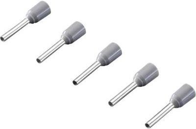 Produktbild Rittal Aderendhülse 1 x 0.75 mm² x 8 mm Teilisoliert Grau 4050.743 500 St.
