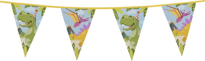 Actual product image Boland Dino party garland (6m) (1 Piece)