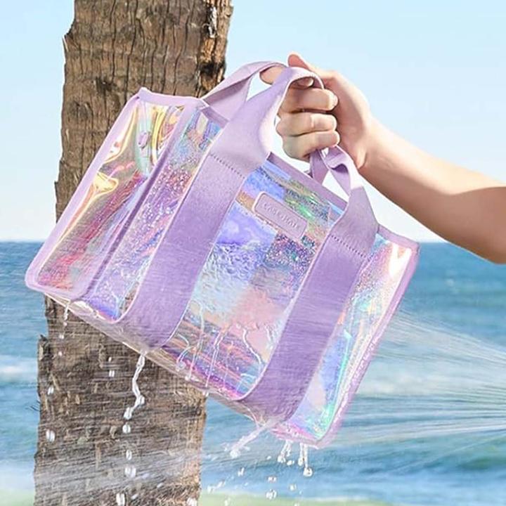 Produktbild Case-Mate Soap Bubble Mini-Strandtasche – wasserdichte Umhängetasche (irisierend)