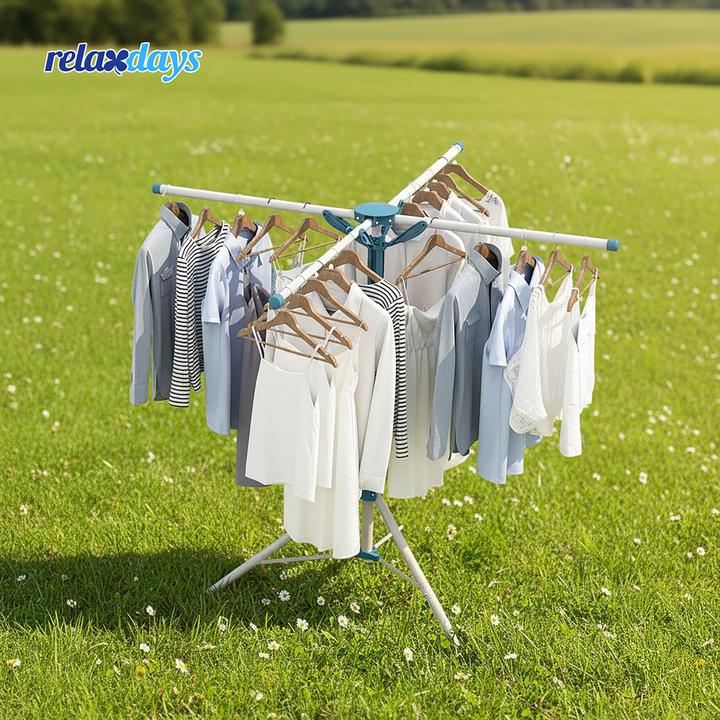 Actual product image Relaxdays Wäscheständer für Kleiderbügel