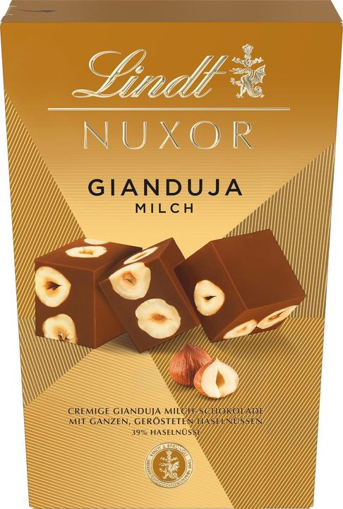 Produktbild Lindt Nuxor Pralinés Milch Haselnuss (150 g)