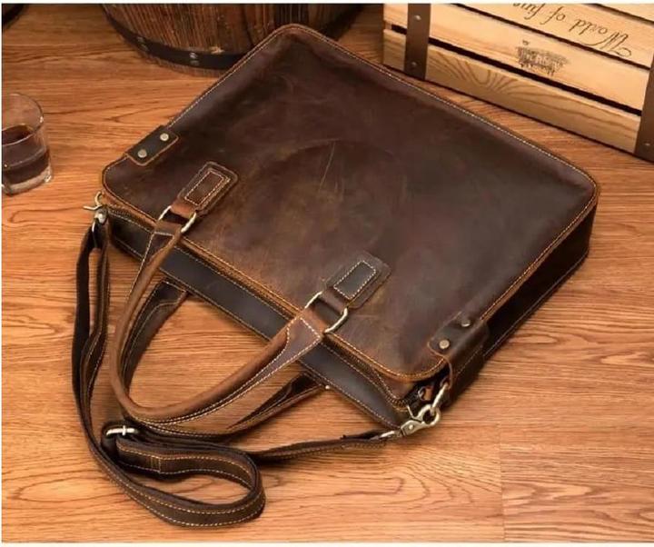 Image du produit Only-Bags.Store Serviette en cuir, Messenger Bag en cuir, sacoche pour ordinateur portable