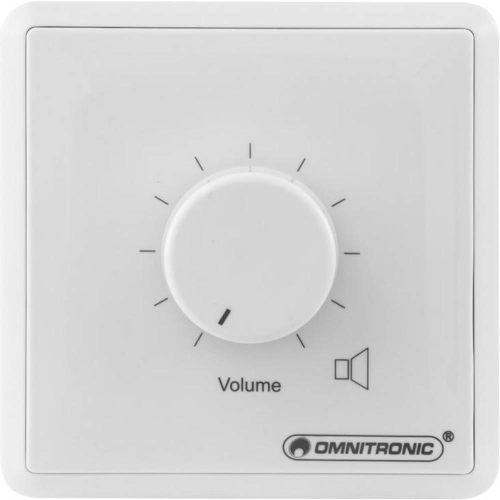Omnitronic ELA LSRegler mono weiss, Lautsprecher Bauteile, Weiss