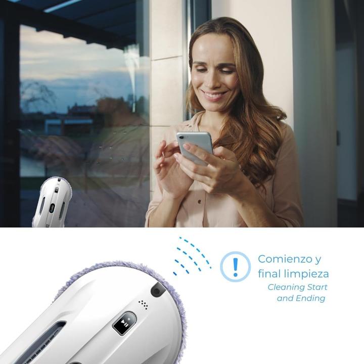 Actual product image Hobot Electric Window Cleaning Robot with Navigation and Fall Protection System