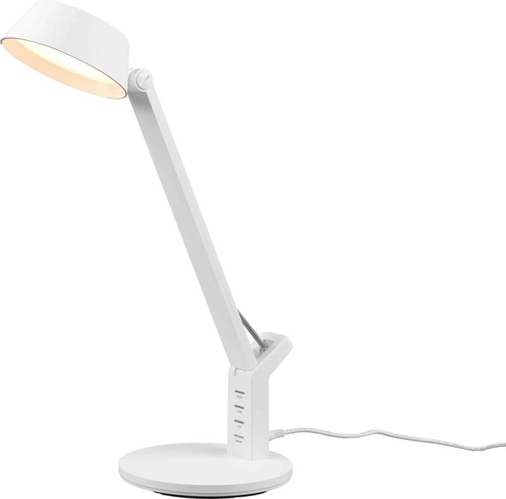 Produktbild Trio Leuchten LED Tischleuchte Ava 523090131, Kunststoff Weiss matt, inklusiv 5 Watt LED (600 lm)