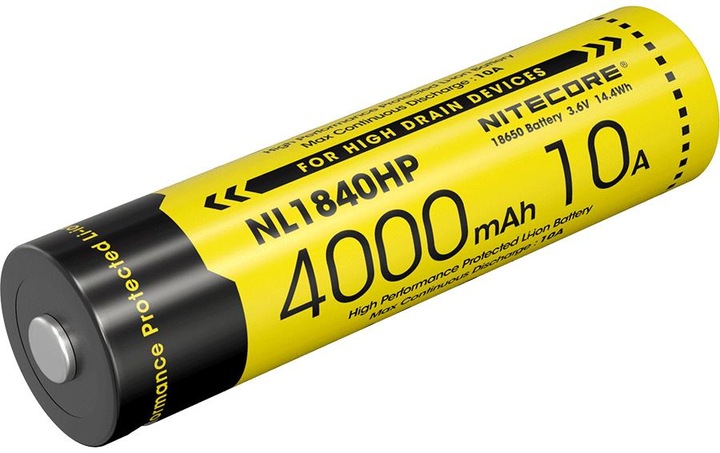 Immagine prodotto Nitecore NL1840HP (1 pz., 18650, 4000 mAh)