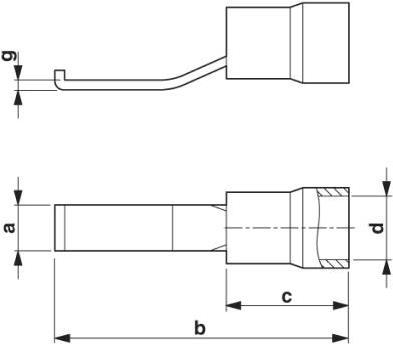 Actual product image Phoenix Contact Crimp Blade Terminal 3240046
