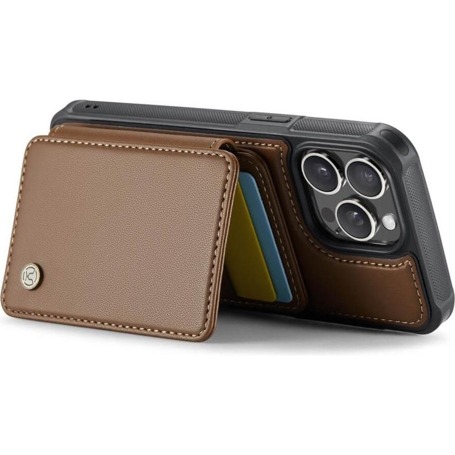 Cover-Discount iPhone 16 Pro Max - 2-in-1 Backcover mit Kreditkarten-Etui (Apple iPhone 16 Pro Max), Smartphone Hülle, B...
