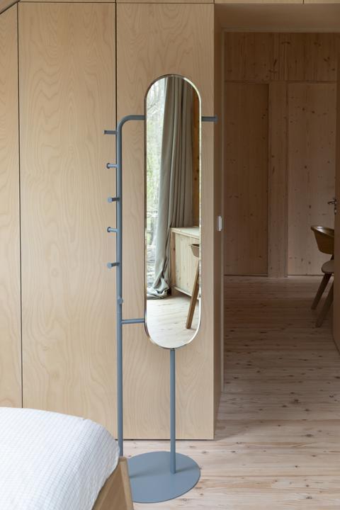 Actual product image Zuiver Standing Mirror Vero Blue