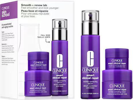 Clinique Smooth & Renew Lab Feel Smoother and Look Younger (Facial care set)