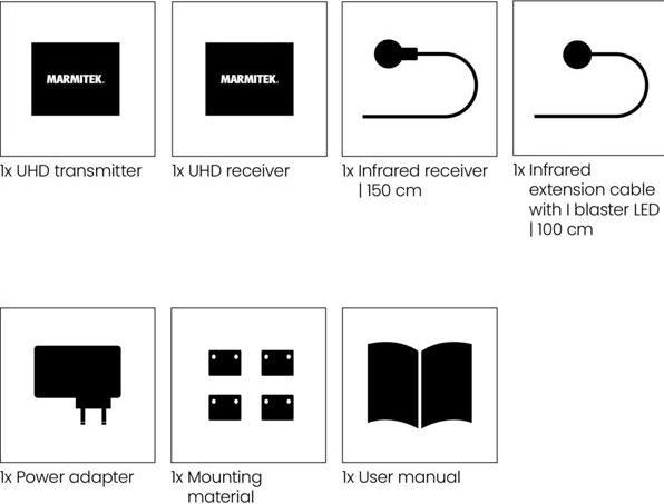 Produktbild Marmitek MEGAVIEW 141 UHD, HDMI Extender (6 m, HDCP 2.2)