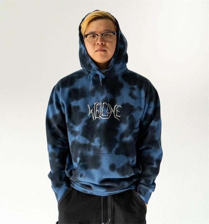 Immagine prodotto Welcome Felpa con cappuccio Inkblot Tie-Dye (M)