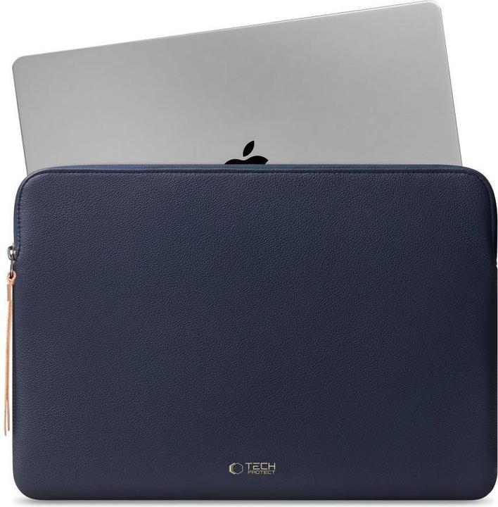 Immagine prodotto Tech-Protect Fleece-Laptoptasche 13-14" - Blau (14", Universale)
