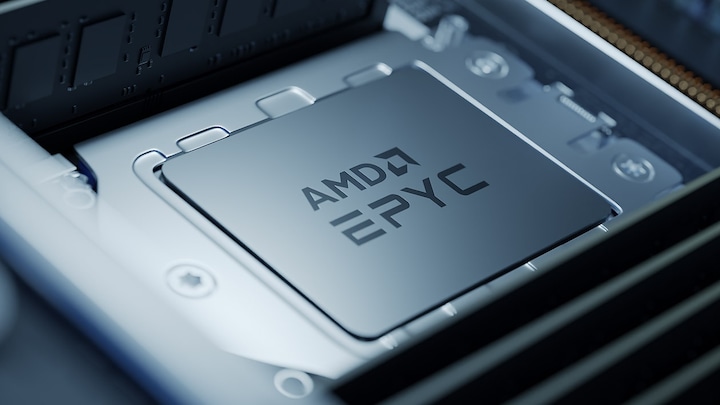 Actual product image AMD EPYC 9454P - 2.75 GHz - 48 cores - 9 (SP5, 2.75 GHz, 48 -Core)