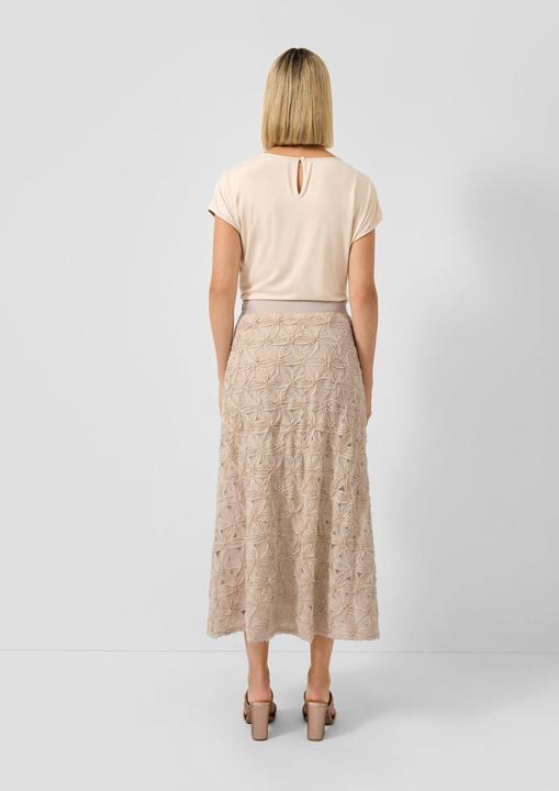 Produktbild s.Oliver Rock Plissierter Rock aus Polyester mit Viskosefutter (36)