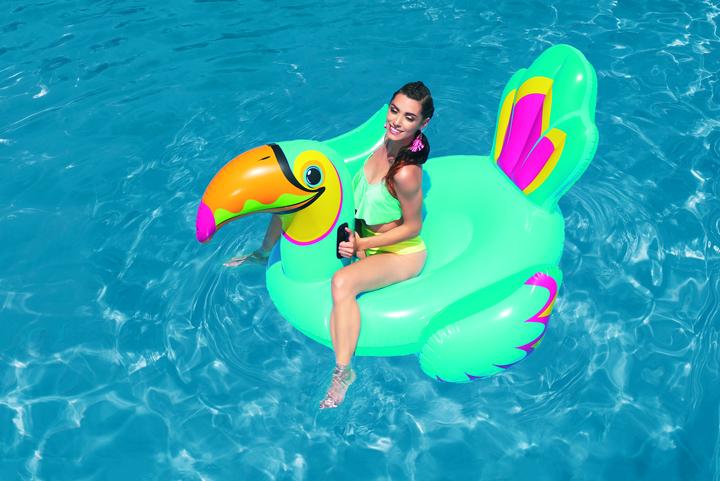 Actual product image Bestway Tipsy Toucan Ride-On
