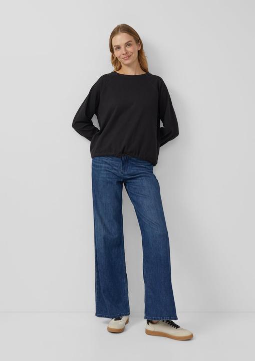 Produktbild s.Oliver Sweatshirt Weiches Sweatshirt mit Bindedetail (40)