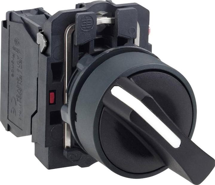Produktbild Schneider Electric Selector switch 2P Black Spring Ret 1NO