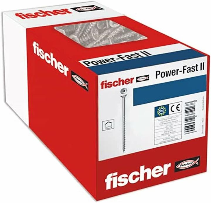Produktbild Fischer PowerFast II 3,5x40 SK TX TG blvz 1000 (1000 Schrauben pro Stück, 3.5 x 40 mm)