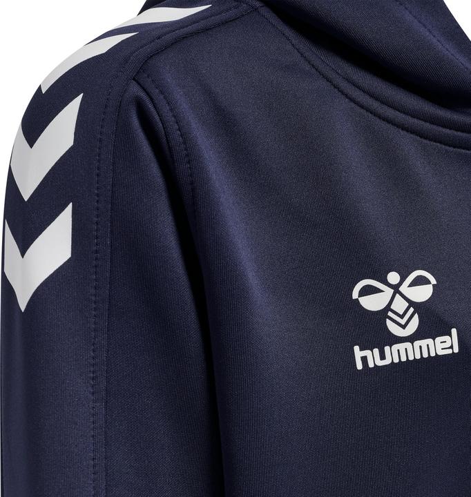 Actual product image hummel Core Xk Poly Zip Hood Sweat Kids (152)