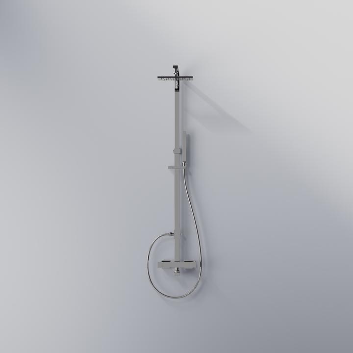 Productafbeelding Steinberg Serie 160 douchesysteem, complete set, Easy-Clean, lengte regendouchearm 910-1380mm, 160