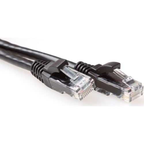 ACT 7.00m Cat6a UTP 7m Cat6a U/UTP (UTP) Schwarz Netzwerkkabel (U/UTP, CAT6a, 7 m), Netzwerkkabel