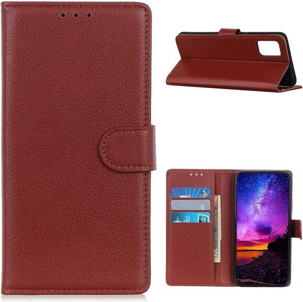 Produktbild MU Classic Litchi Leder Bookcover Series (OnePlus 9)