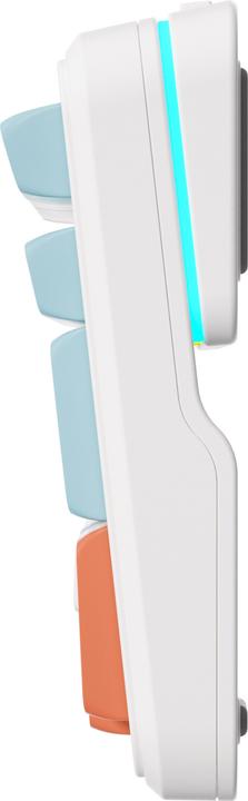 Actual product image Mchose Horizon Orange Hyacinth Wireless Gasket Mount Mechanical Keyboard (US, Cable, Wireless)