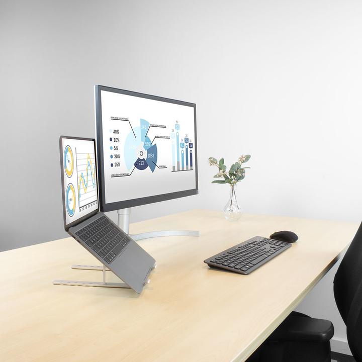 Actual product image Portable Aluminum Laptop Stand